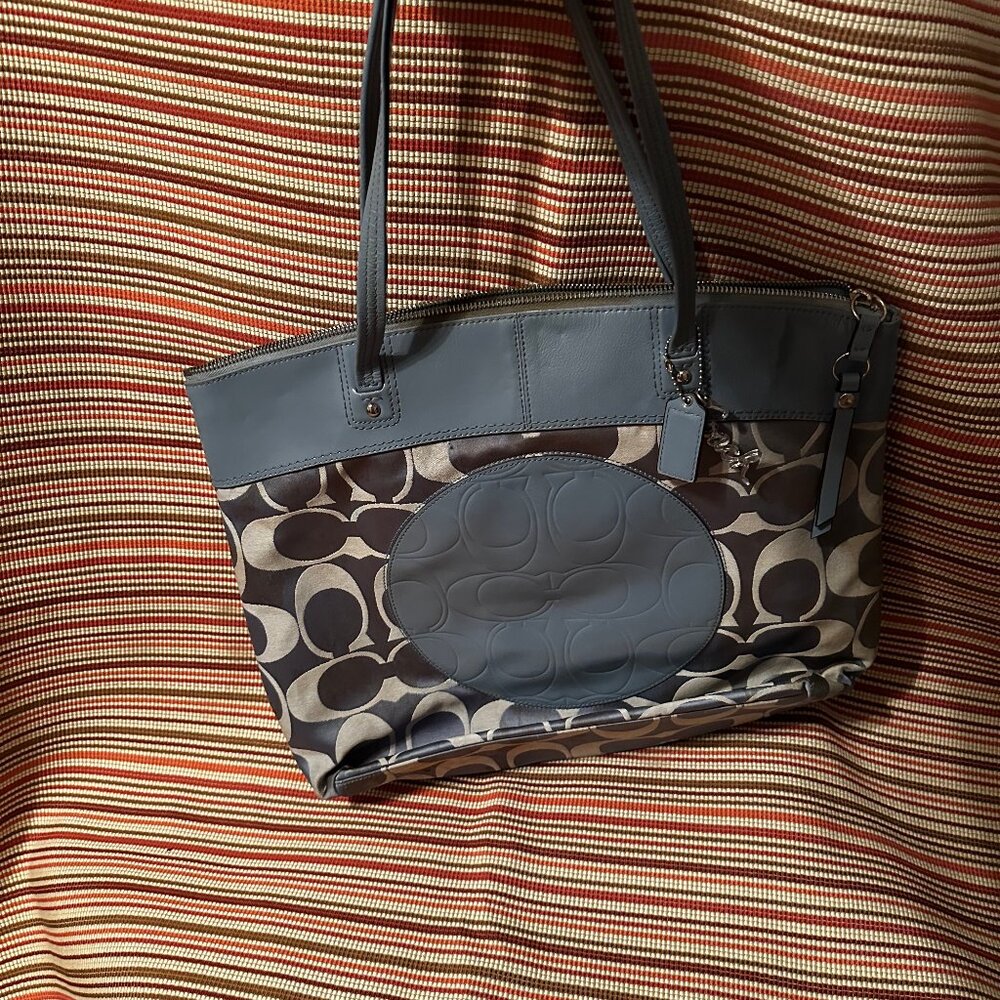 Light Blue Coach Bag